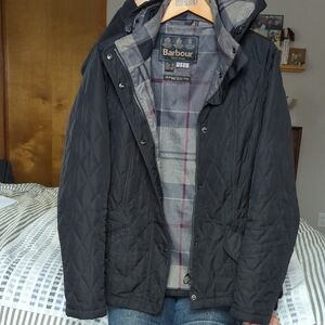 Barbour Black Jacket